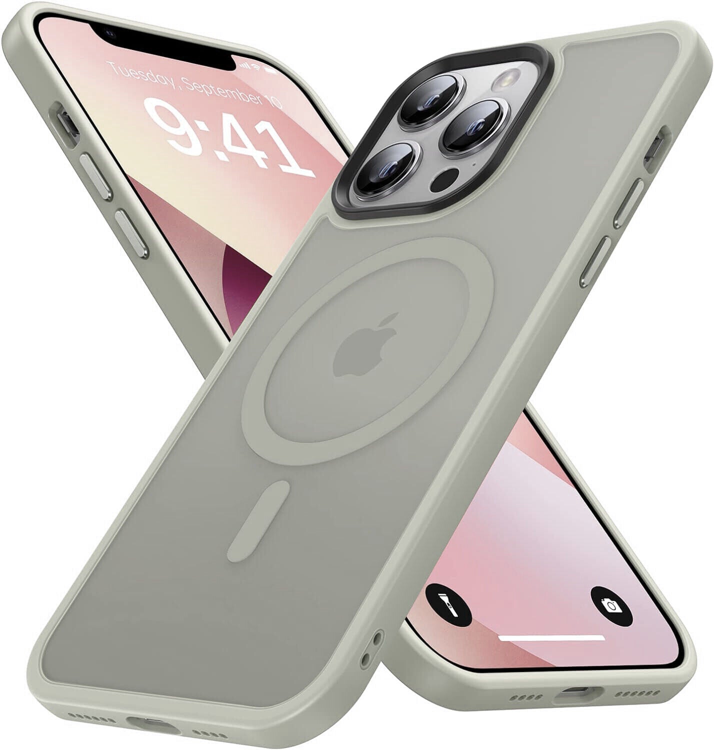 Revolutionary Shockproof Frosted Case for iPhone 17, 16, 15, 14, 13, 12 Pro Max - Stylish MagSafe Compatible Protection